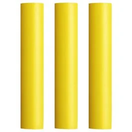 Pacer Battery Cable Heat Shrink Tubing - 1" X 12" - Yellow (3-Pieces)