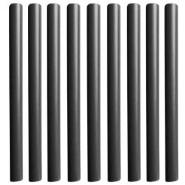 Pacer Battery Cable Heat Shrink Tubing - 1/4" X 12" - Black (10-Pieces)
