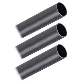 Pacer Battery Cable Heavy Wall Heat Shrink Tubing - 3/4" X 12" - Black (3-Pieces)