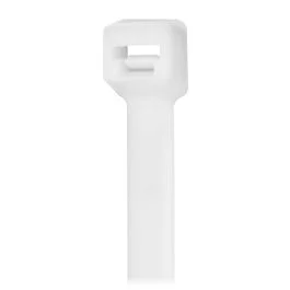 Pacer 11" Cable Tie - Natural Color - 50lb Tensile Strength - 3" Bundle Diameter - 100 Piece Bag