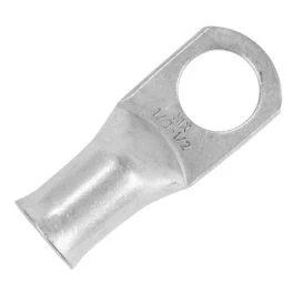 Pacer Tinned Lug 1/0 Awg - 1/2" Stud Size - 10 Pack