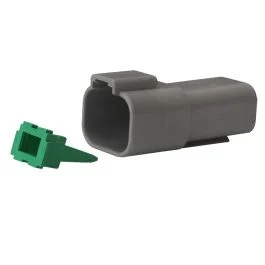 Pacer Deutsch Dt Receptacle & Wedge Lock Kit - 4 Position - 10 Pack