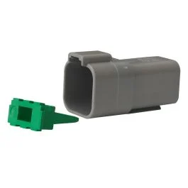 Pacer Deutsch Dt Receptacle & Wedge Lock Kit - 6 Position - 5 Pack