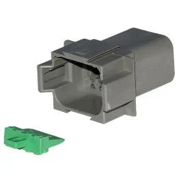 Pacer Deutsch Dt Receptacle & Wedge Lock Kit - 8 Position - 5 Pack