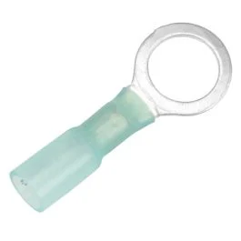 Pacer 16-14 Awg Heat Shrink Ring Terminal - 3/8" Stud Size - 25 Pack