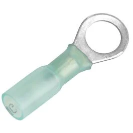 Pacer 16-14 Awg Heat Shrink Ring Terminal - 5/16" Stud Size - 100 Pack
