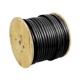 Pacer Black 1/0 Awg Battery Cable - 250'