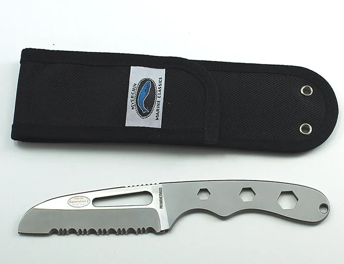 Myerchin Generation 2 Offshore Safety Knife, Stainless