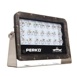Perko Lightship 100 Led High Performance Floodlight - 12/24v - Black