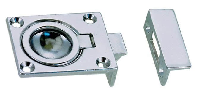 Perko Flush Ring Catch Chrome