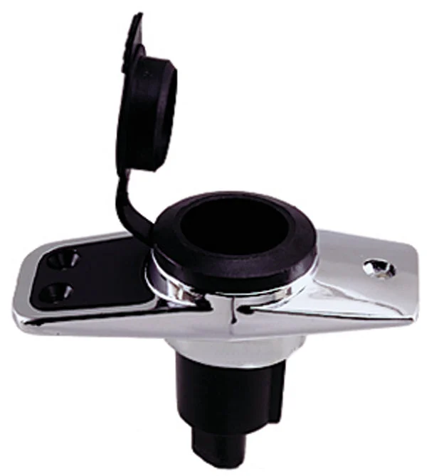 Perko Plug-In Base 2-Pin Chrome Black