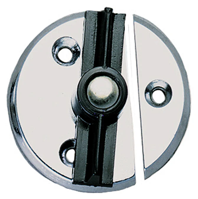 Perko Door Button with Spring Chrome