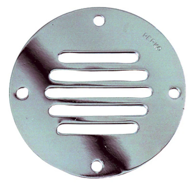 Perko Locker Vent Round Chrome 3-1/4"