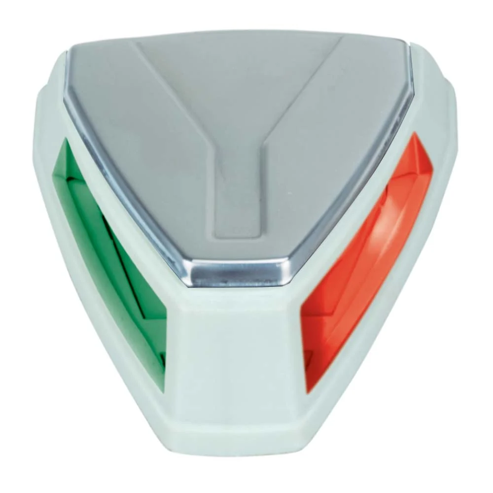 Perko 12V LED Bi-Color Navigation Light - White/Stainless Steel – Marine Boat Replacement Part