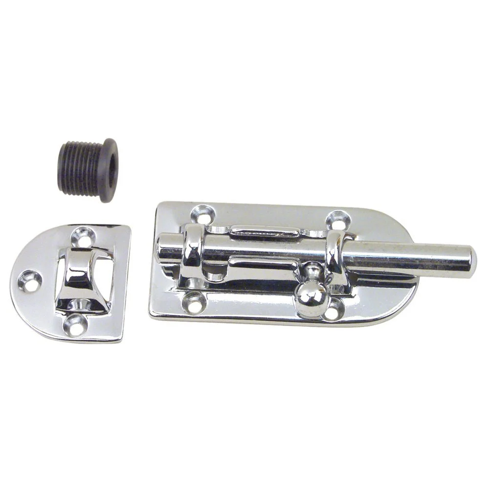 Perko 3" Chrome Barrel Bolt – Marine Boat Replacement Part
