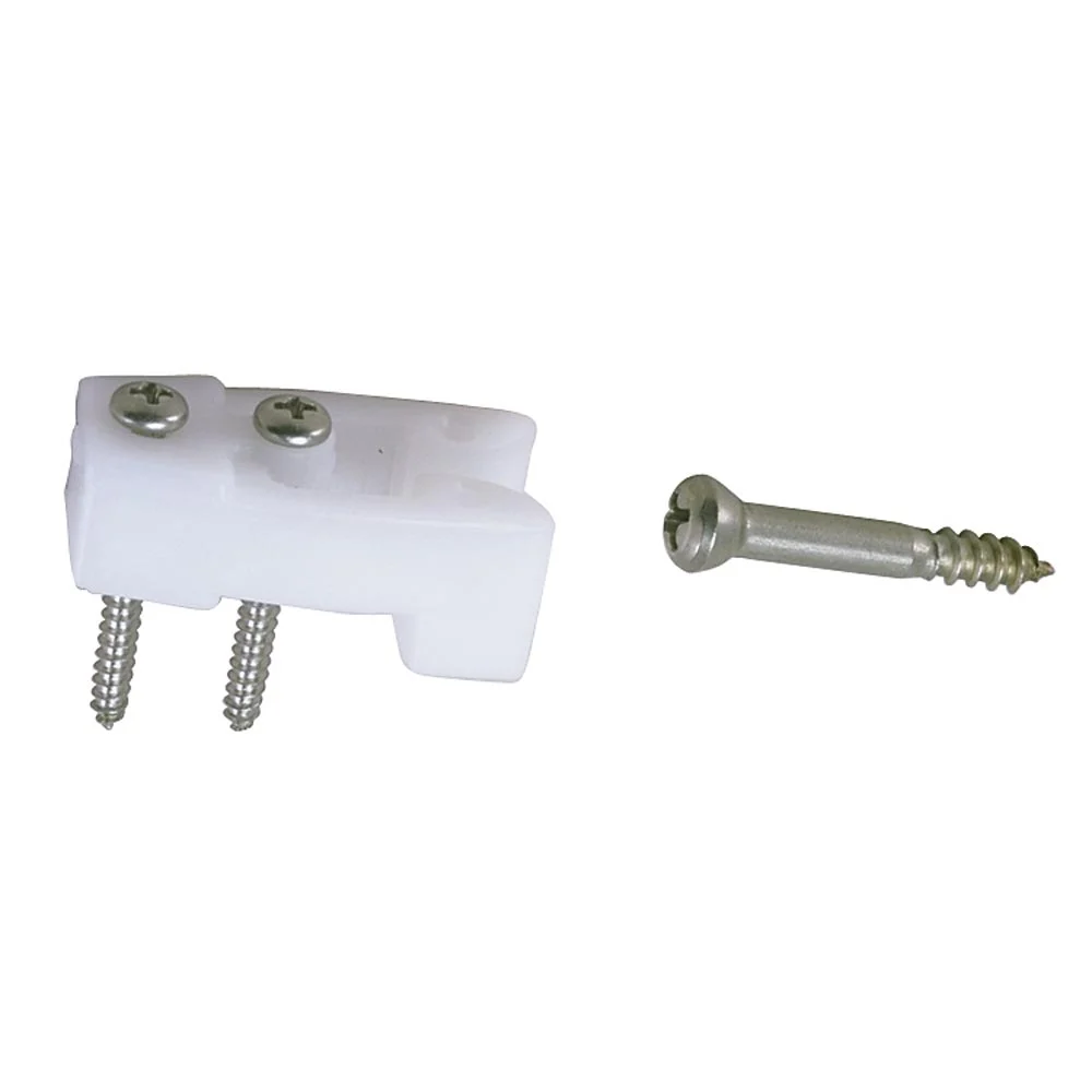 Perko Door Catches - White Nylon/Stainless - Pair – Marine Boat Replacement Part