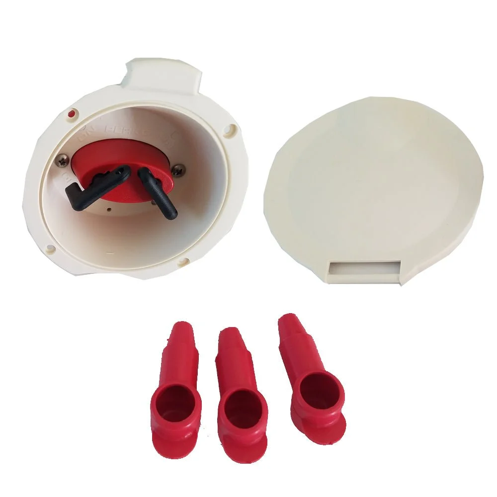 Perko Dual Battery Selector Switch - Cup Mount – Marine Boat Replacement Part