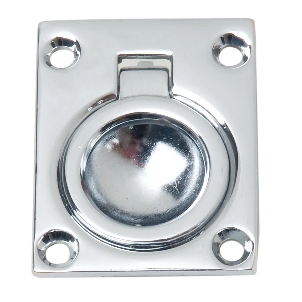 Perko Flush Ring Pull - Chrome Plated Zinc – Marine Boat Replacement Part