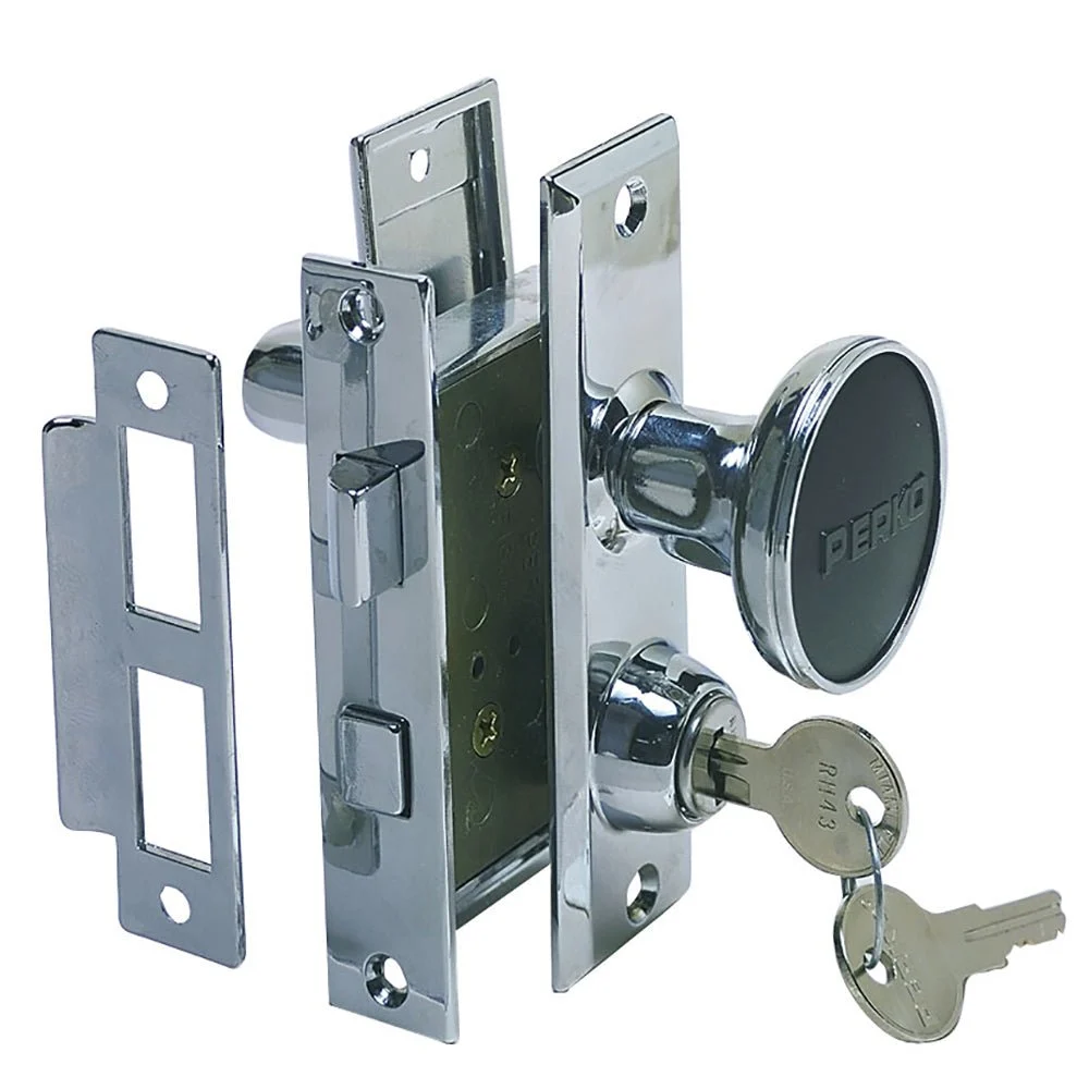 Perko Mortise Lock Set w/Bolt – Marine Boat Replacement Part