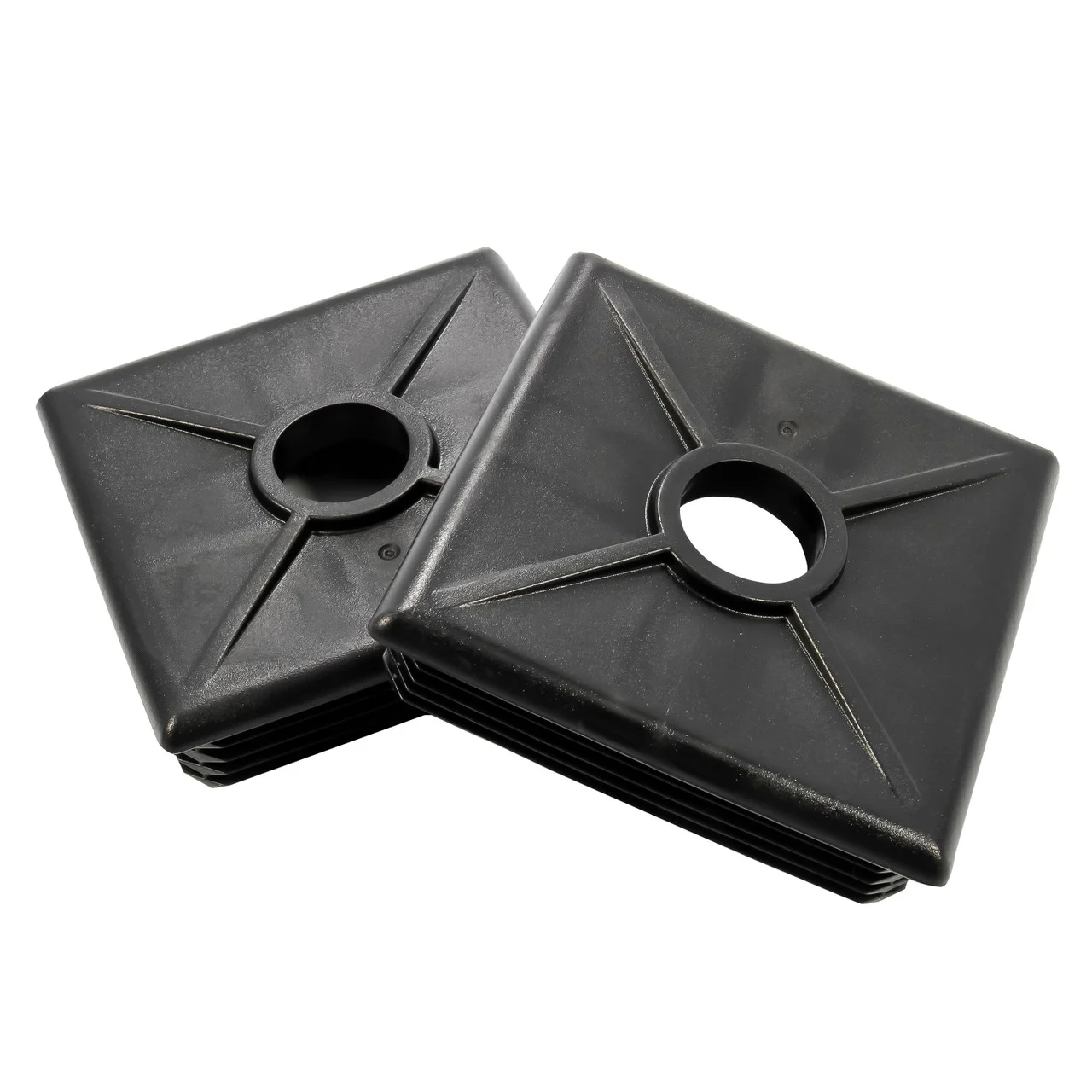 Camco 40303 Bumper Plug Black, Carded - Pack of 2 - 40303