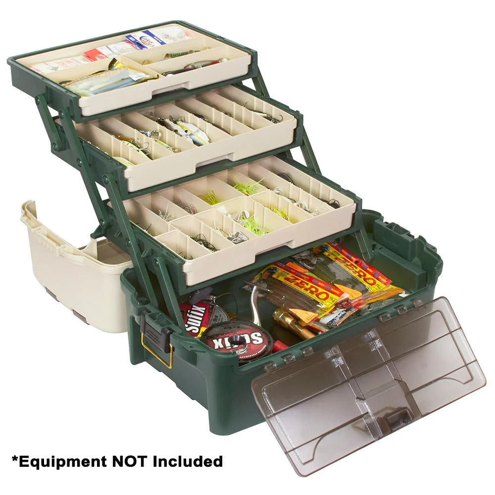 Plano Hybrid Hip 3-Tray Tackle Box - Forest Green – Marine Boat Replacement Part