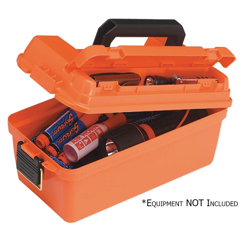Plano Small Shallow Emergency Dry Storage Supply Box - Orange – Marine Boat Replacement Part