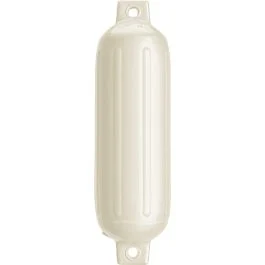 Polyform G-3 Twin Eye Fender 5.5" X 19" - Metallic White