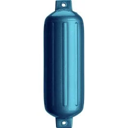 Polyform G-5 Twin Eye Fender 8.8" X 26.8" - Metallic Blue