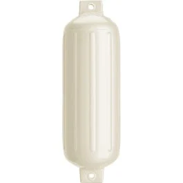 Polyform G-5 Twin Eye Fender 8.8" X 26.8" - Metallic White