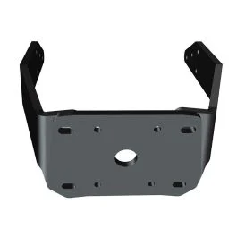 Power-Pole Pontoon Mount - 13-14.5" Riser - Black