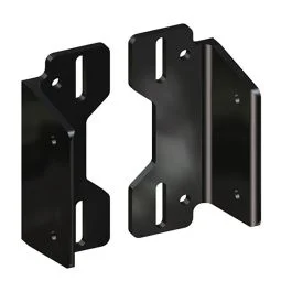 Power-Pole Dual Side-Mount Adapters F/All Outboards - Black
