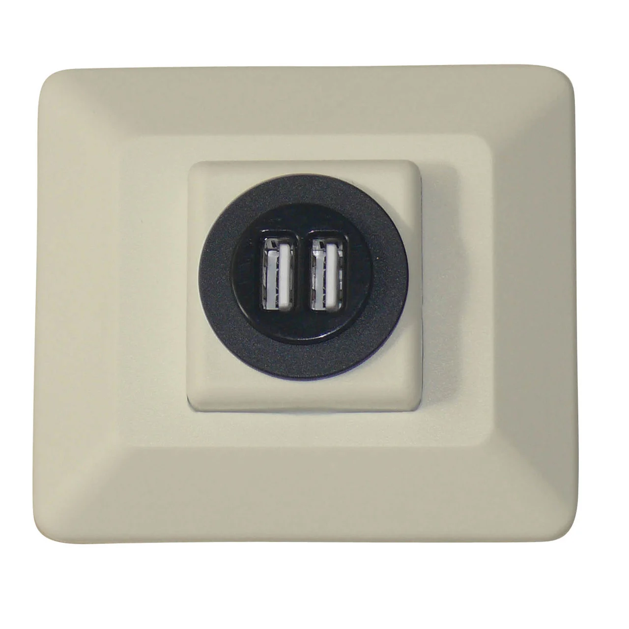 Diamond Group DG61032VP Decor USB Charging Station - Almond - DG61032VP