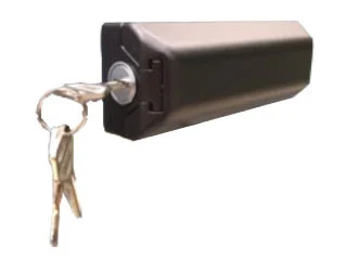 Milenco MIL-0536 Van Door Lock - Black, Twin Pack with 3 Keys - MIL-0536