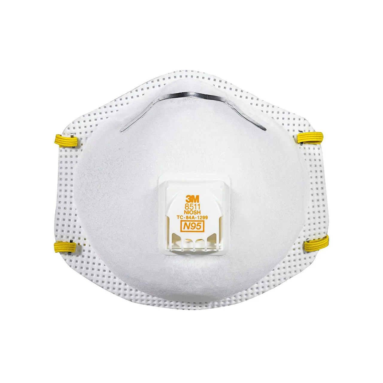 3M 8511PA1-2A Paint Sanding Respirator with Cool Flow Valve - Pack of 2 - 7100117556