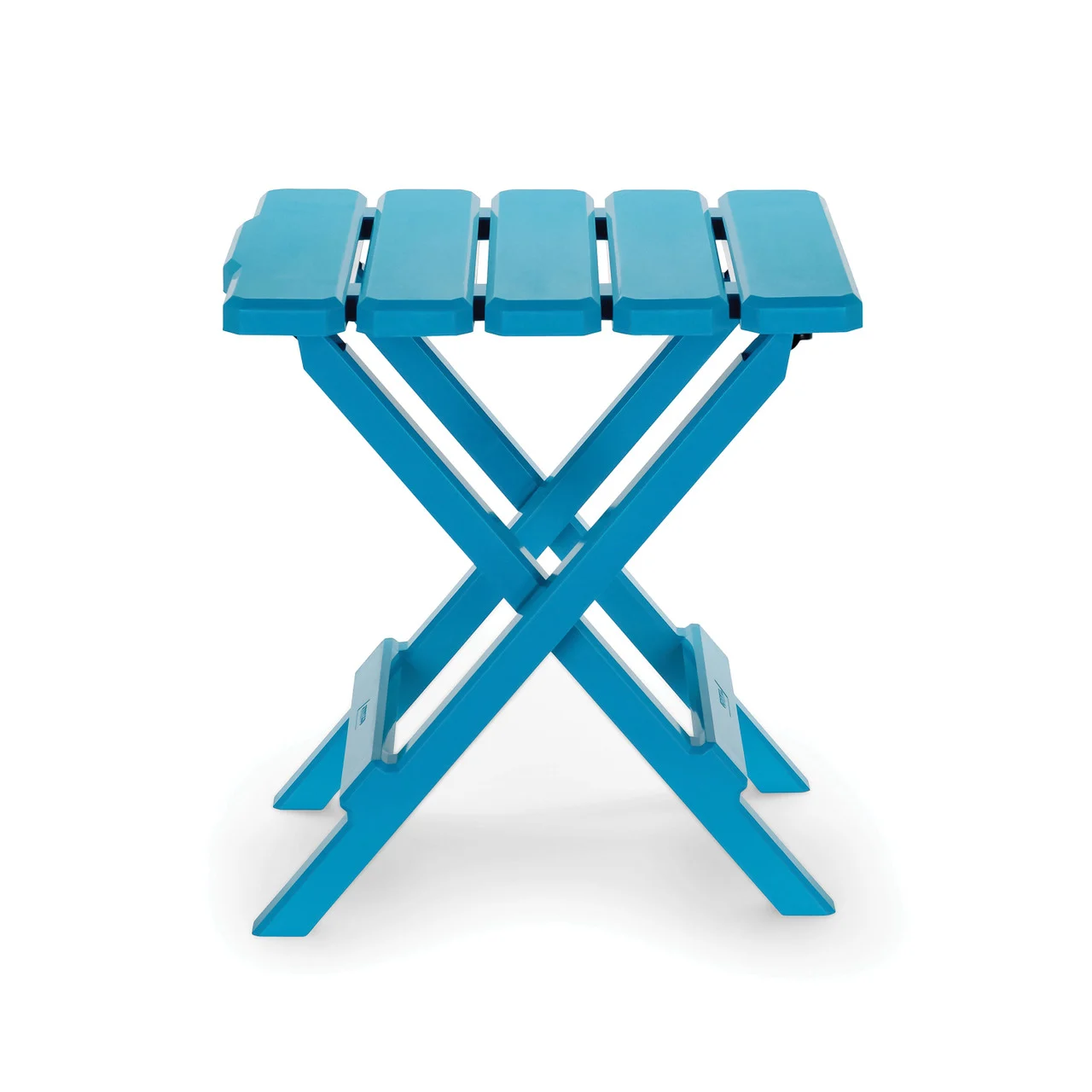 Camco 51680 Adirondack Folding Table Small - Aqua - 51680