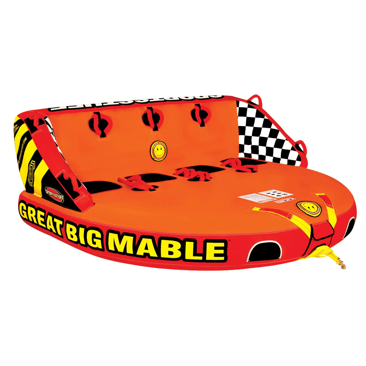 Sportsstuff 53-2218 Great Big Mable Inflatable Quadruple Rider Towable - 53-2218