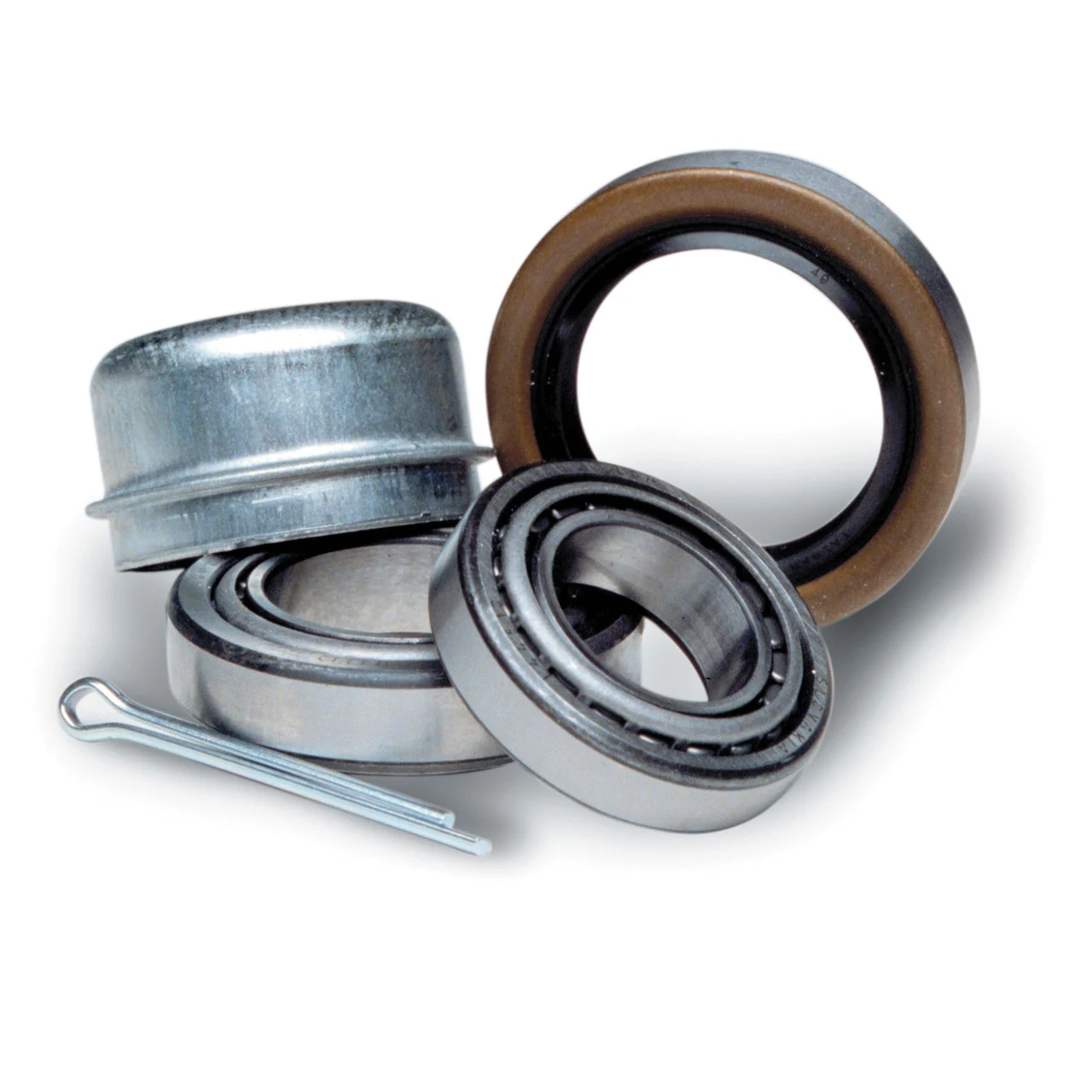 Tie Down Engineering 81115 Precision Tapered Roller Bearing Kit - 1-1/16", Yellow - 81115