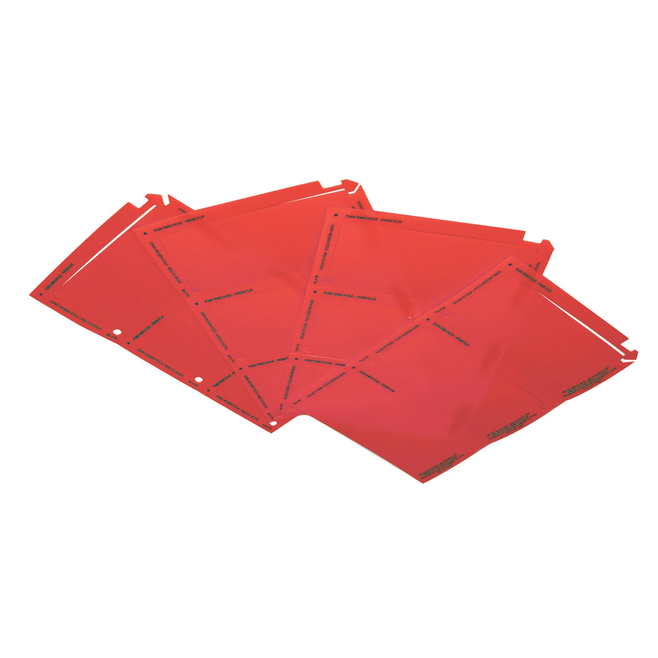 MacRay 188 RED Arrow Lock Identification Tags, 150 Pack - Red - 188 RED