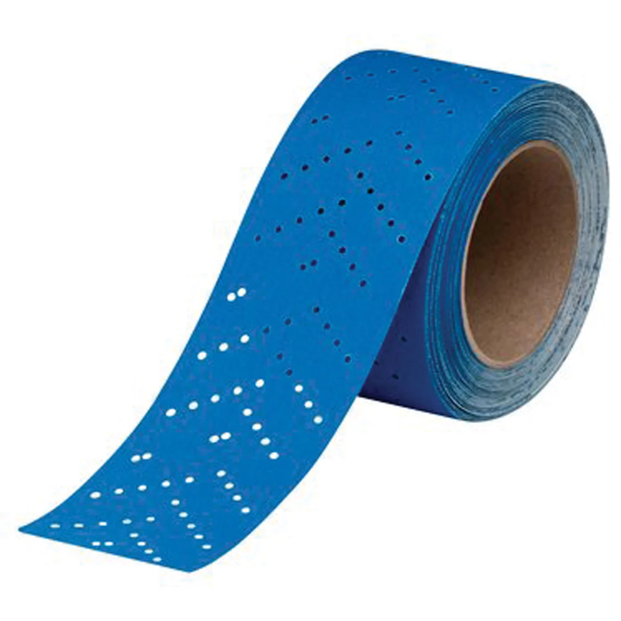 3M 36195 Hookit Blue Sandpaper Sheetroll - 320 Grade Multi-Hole, 2.75"x13yd - 7100091073