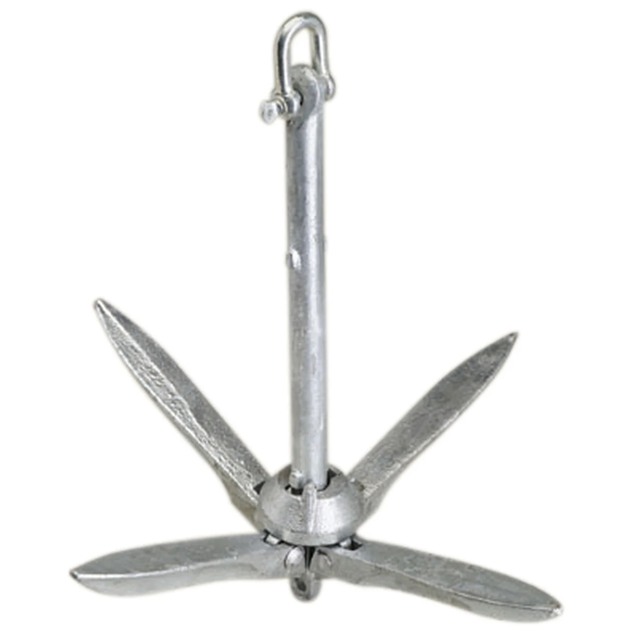 Attwood 11966-1 Grapnel Folding Anchor - Galvanized, 5 lbs. - 11966-1