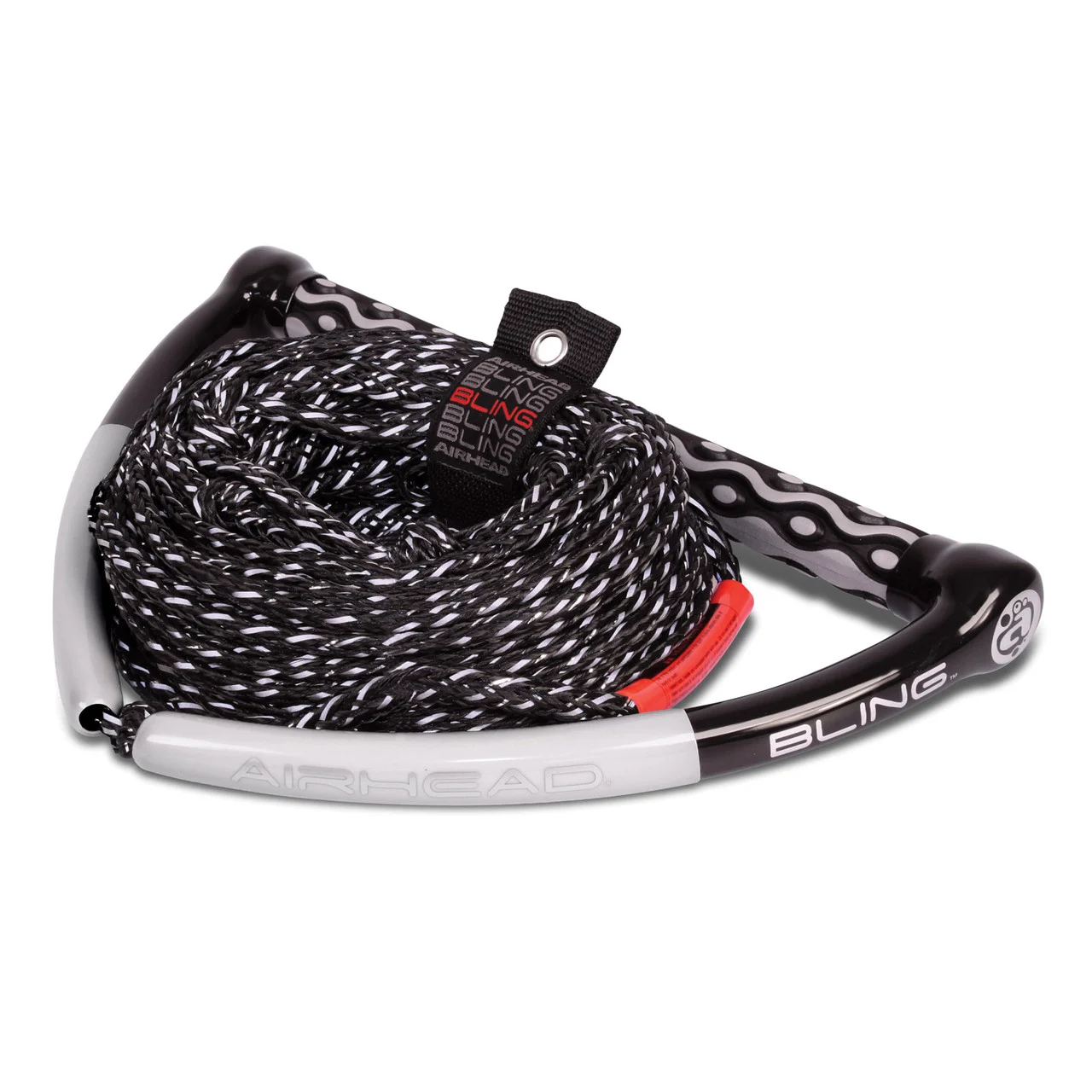 Airhead AHWR-11BL Bling Stealth Wakeboard Rope - 75', 5-Section - AHWR-11BL