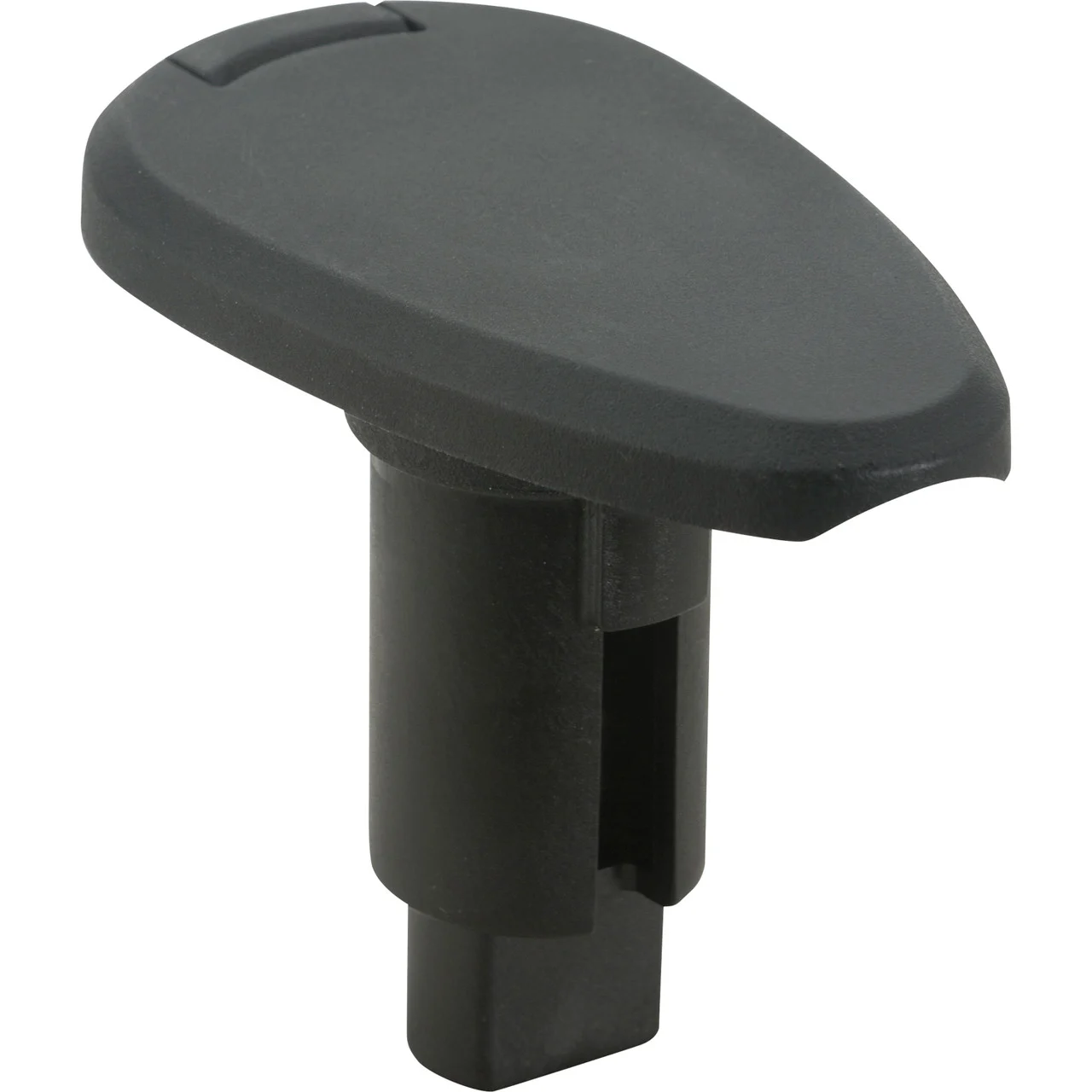 Attwood 910T2PB-7 Light Base - 2-Pin Teardrop, Black - 910T2PB-7