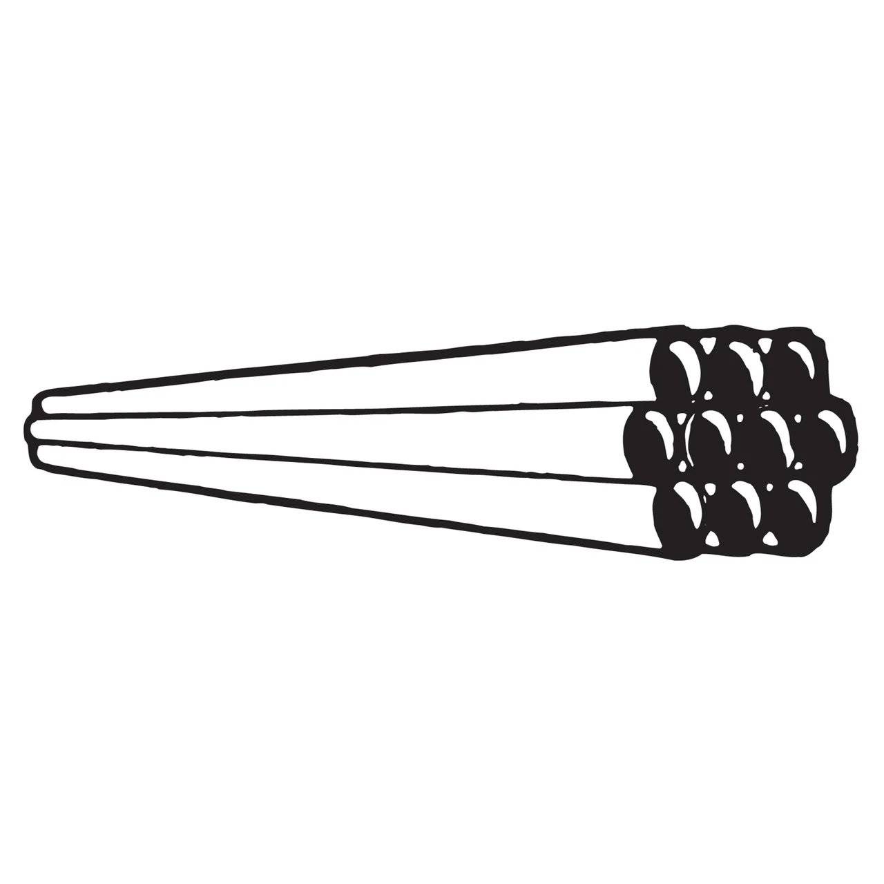 Genova 70021F Schedule 40 Cellular Core PVC-DWV Pipe - 2" x 10' - 61PC5510