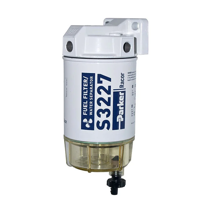 Racor Fuel Filter/Water Separator Spin-On Series 60 GPH 10 Micron