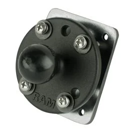 Ram Mount Drill-Down Dashboard Ball Base W/Backing Plate - B Size