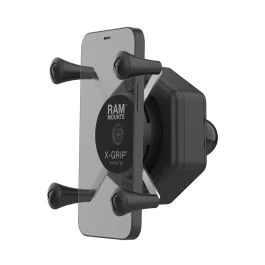 Ram Mount Ram X-Grip Phone Holder W/Ball & Vibe-Safe Adapter
