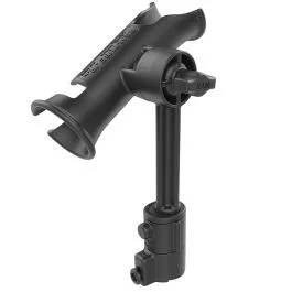 Ram Mount Ram Tube Jr. Holder W/Universal Adapt-A-Post Track Base - 6" Post