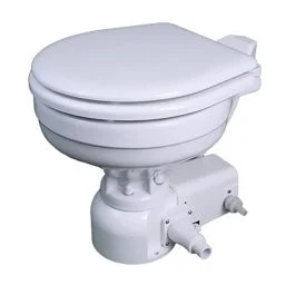 Raritan Sea Era Marine Size Pressurized Freshwater Toilet W/Multifunction Panel - White - 12v