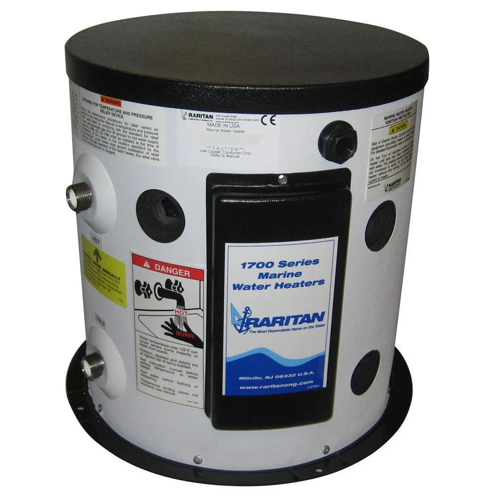 Raritan 6-Gallon Hot Water Heater w/Heat Exchanger - 120V – Marine Engine Cooling Replacement Part