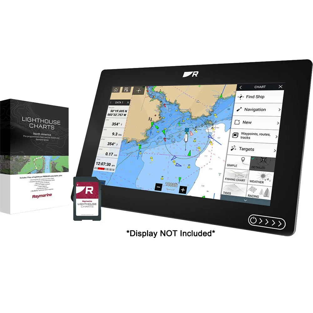 Raymarine LightHouse Chart North America – Marine Boat Replacement Part